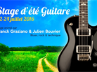 Stage d'été Guitare 2016 animé par Franck Graziano et Julien Bouvier