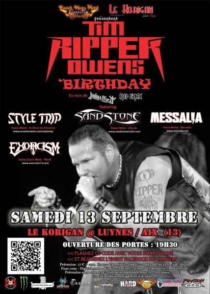 TIM RIPPER OWNES - SANDSTONE - STYLE TRIP - MESSALIA - EXORCISM