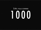 1000 abonnés sur le Facebook de Sweepyto