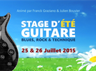 Stage d'été Guitare animé par Franck Graziano et Julien Bouvier