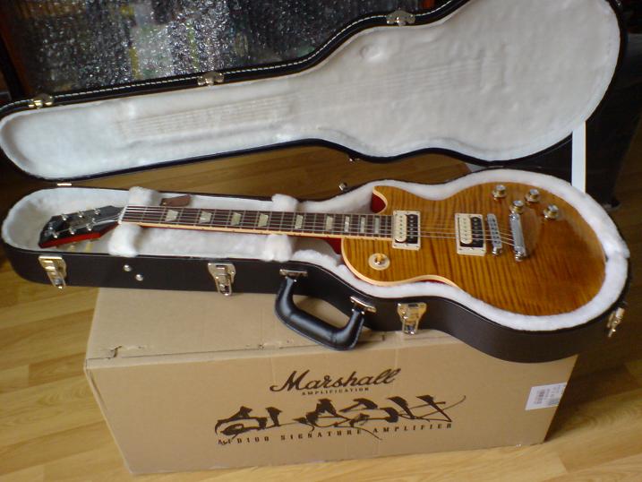 Marshall AFD 100 + Gibson AFD